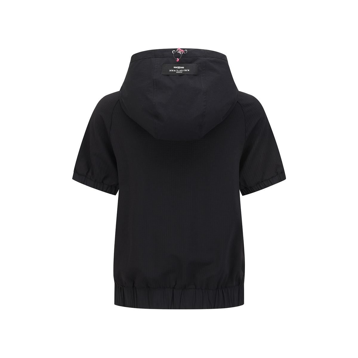 어뉴골프(ANEW GOLF) WOMEN HOODED T-SHIRT_BK