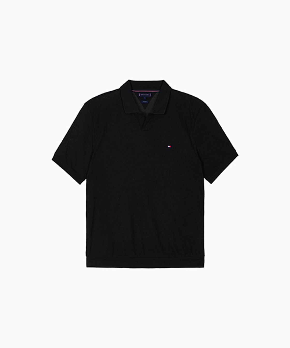타미힐피거(TOMMY HILFIGER) 오픈 칼라 폴로 셔츠 (T12G1TKT100MT2BDS)