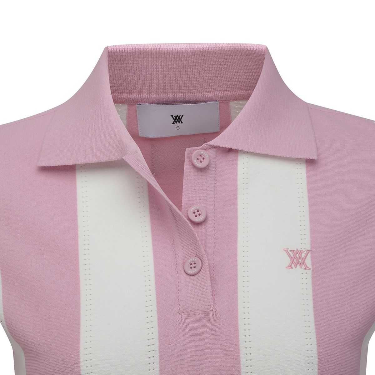 어뉴골프(ANEW GOLF) WOMEN SAILOR SHORT SLEEVE SWEATER_PI