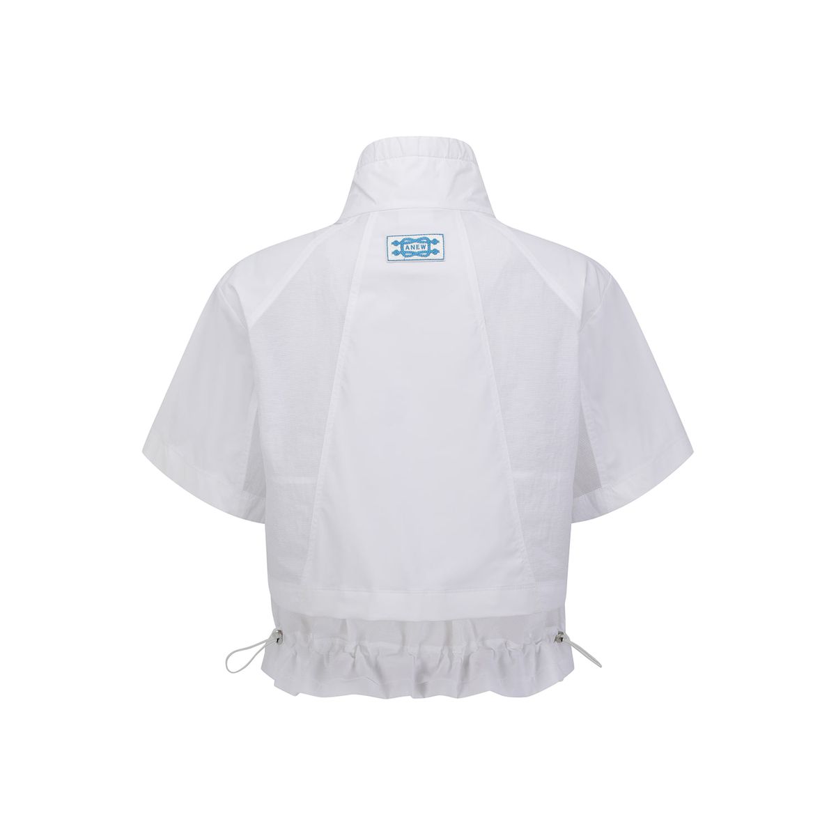 어뉴골프(ANEW GOLF) WOMEN ESSENTIAL SHORT SLEEVE PLEATS JACKET_WH