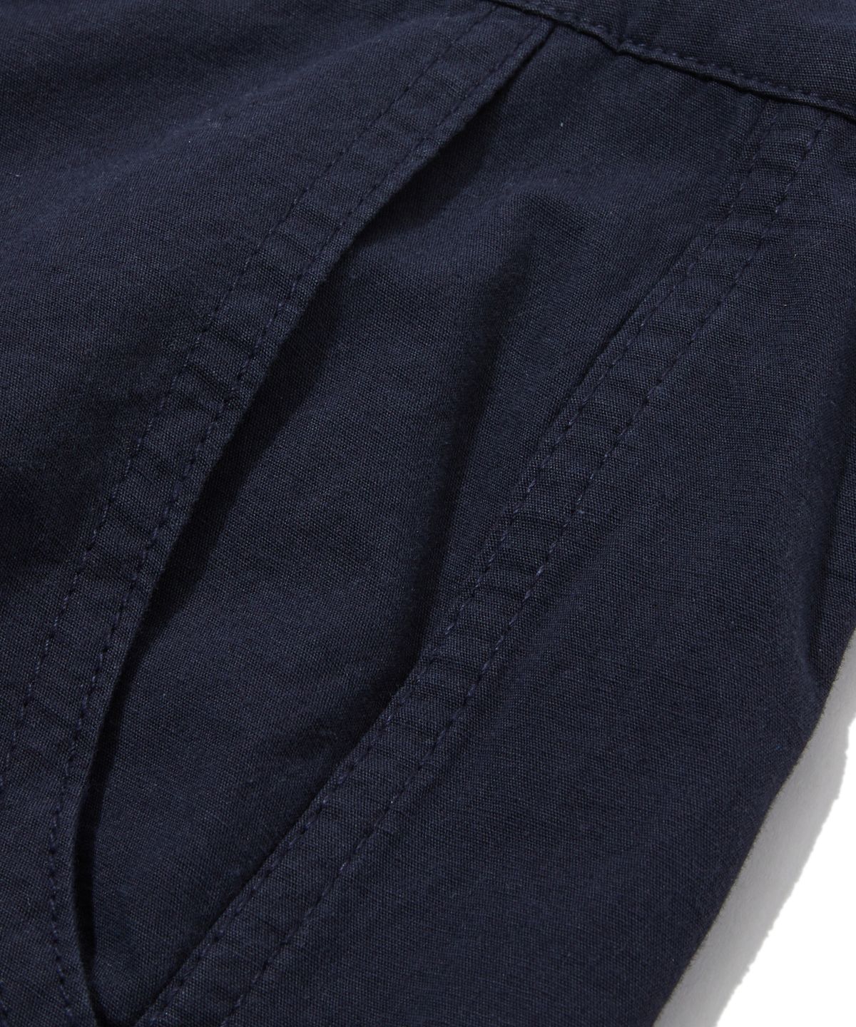 펜필드(PENFIELD) 휘게 린넨 배럴 팬츠 네이비_FS2WP16U