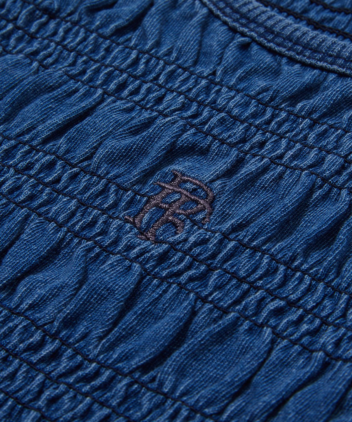 펜필드(PENFIELD) 인디고 스모킹 여성 슬리브리스 인디고_FS2KV01F