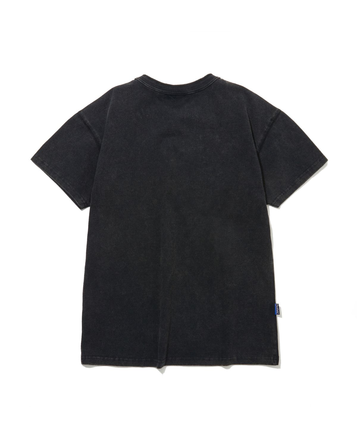 펜필드(PENFIELD) 페이디드 코튼 헨리넥 반팔 티셔츠 블랙_FS2KT24U