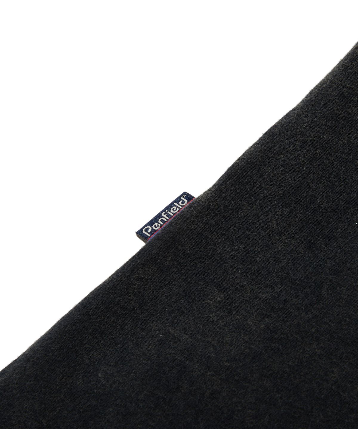 펜필드(PENFIELD) 페이디드 코튼 헨리넥 반팔 티셔츠 블랙_FS2KT24U
