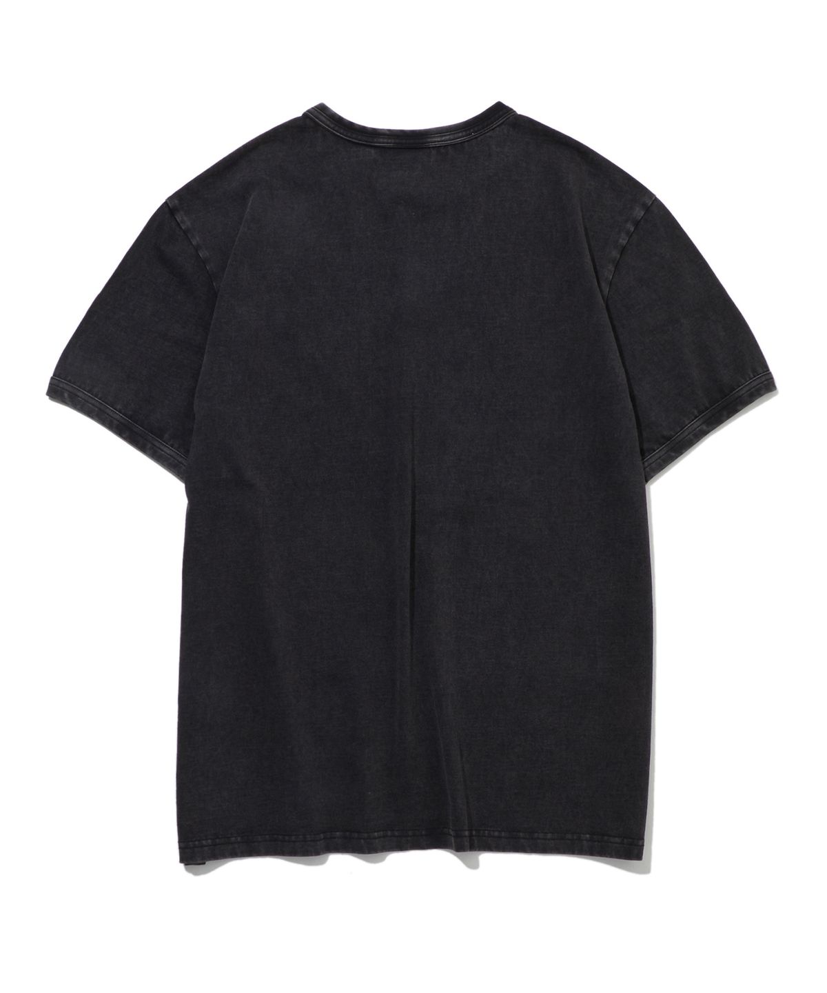 펜필드(PENFIELD) 뉴잉글랜드 빈티지 그래픽 링거 반팔티 블랙_FS2KT74U