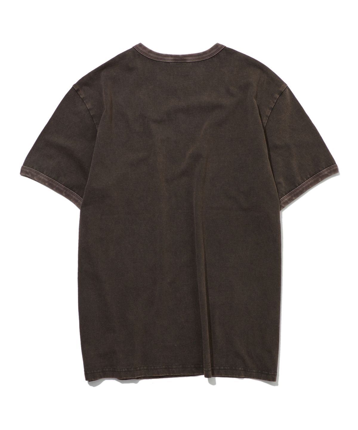 펜필드(PENFIELD) 보스톤 레터링 빈티지 그래픽 링거 반팔티 브라운_FS2KT72U