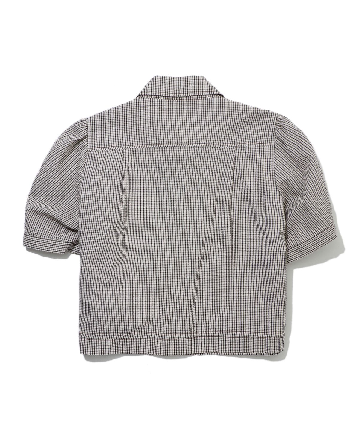 펜필드(PENFIELD) 깅엄체크 셋업 셔츠 브라운_FS2WR91F
