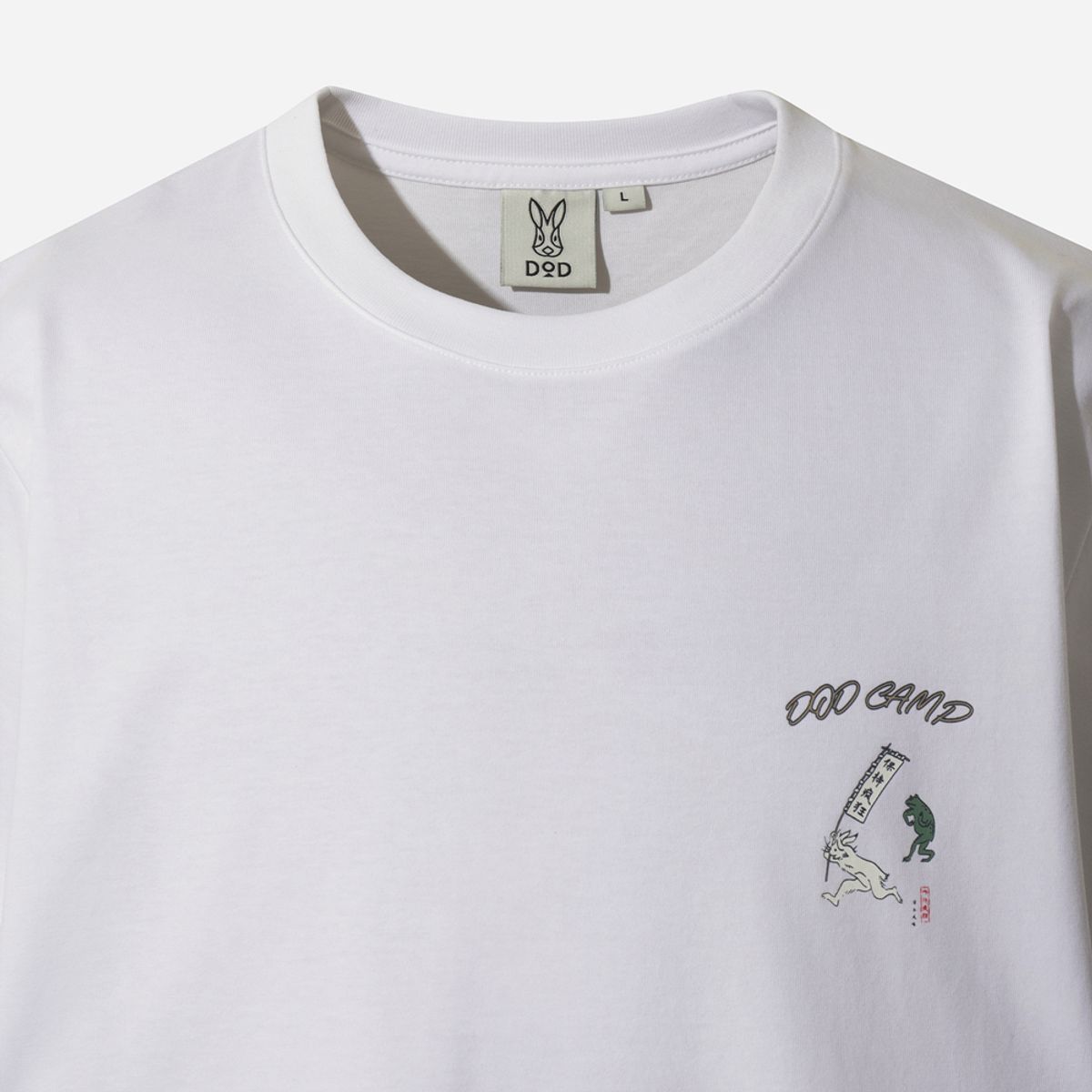 디오디(DOD) 토락원 가마보코 반팔 티셔츠(OFF WHITE 2)