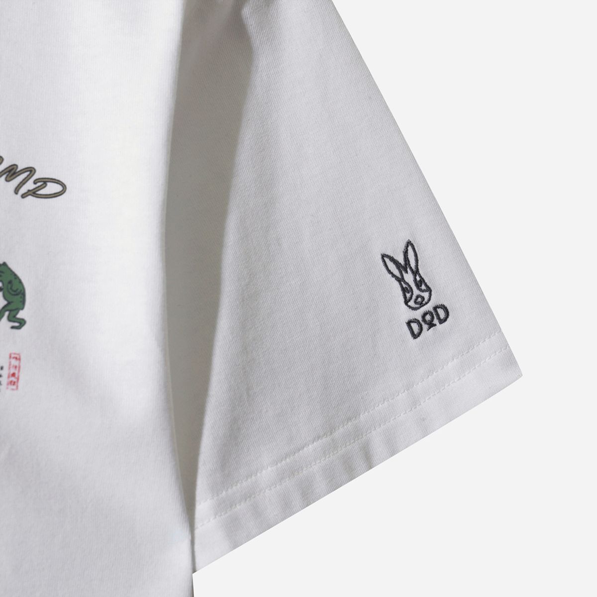 디오디(DOD) 여성) 토락원 가마보코 반팔 티셔츠(OFF WHITE 2)