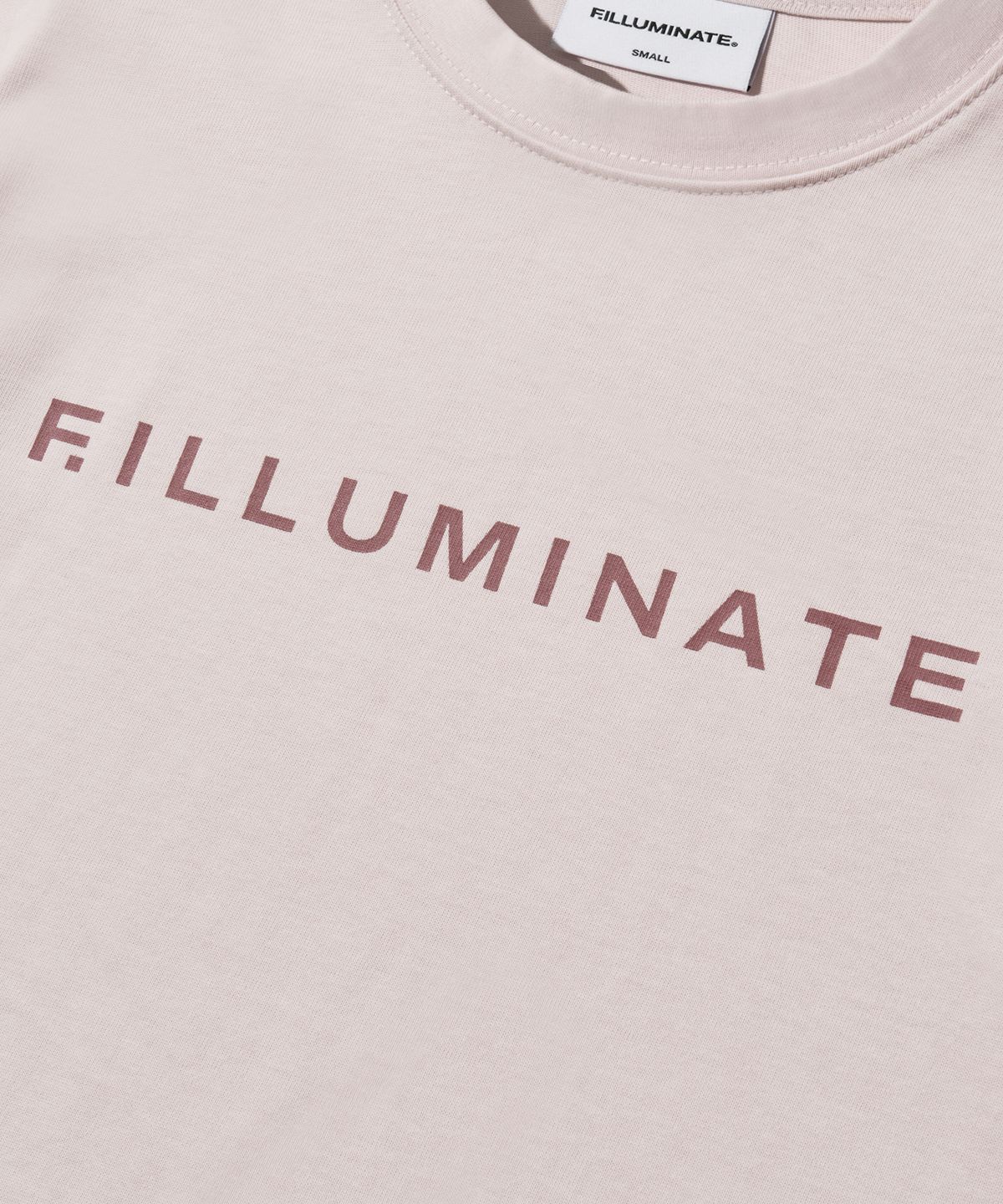 필루미네이트(FILLUMINATE) (W) 어센틱 로고 티셔츠-핑크