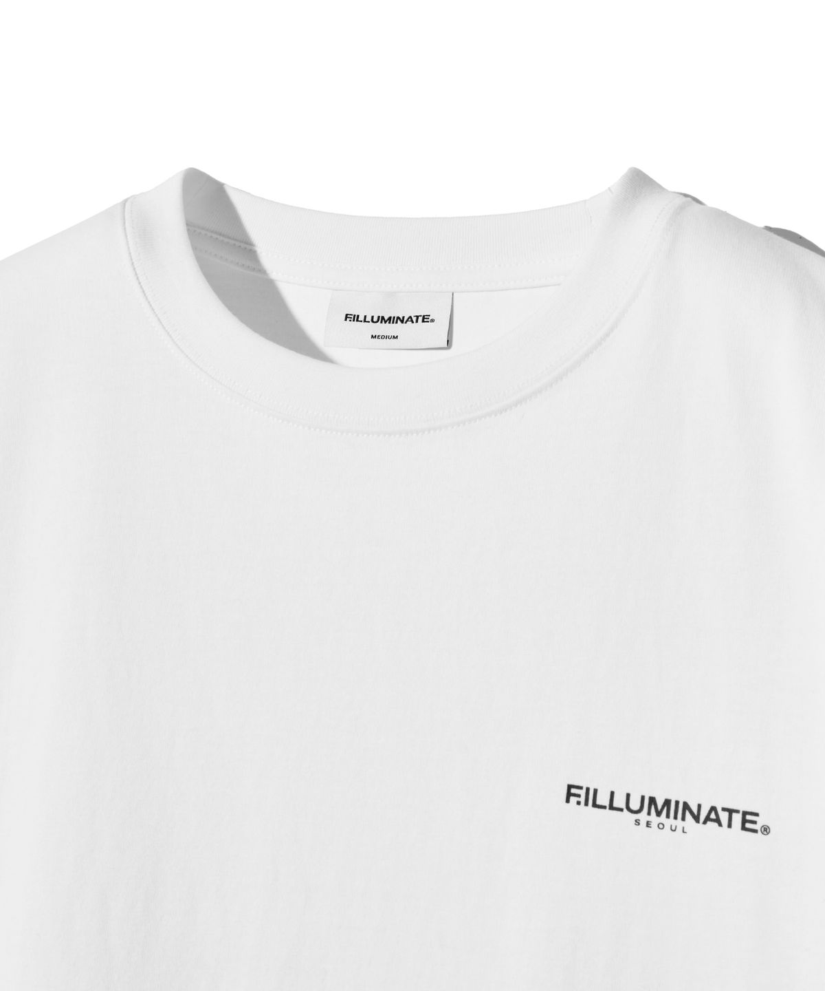 필루미네이트(FILLUMINATE) 어센틱 민트 초코 티셔츠-화이트
