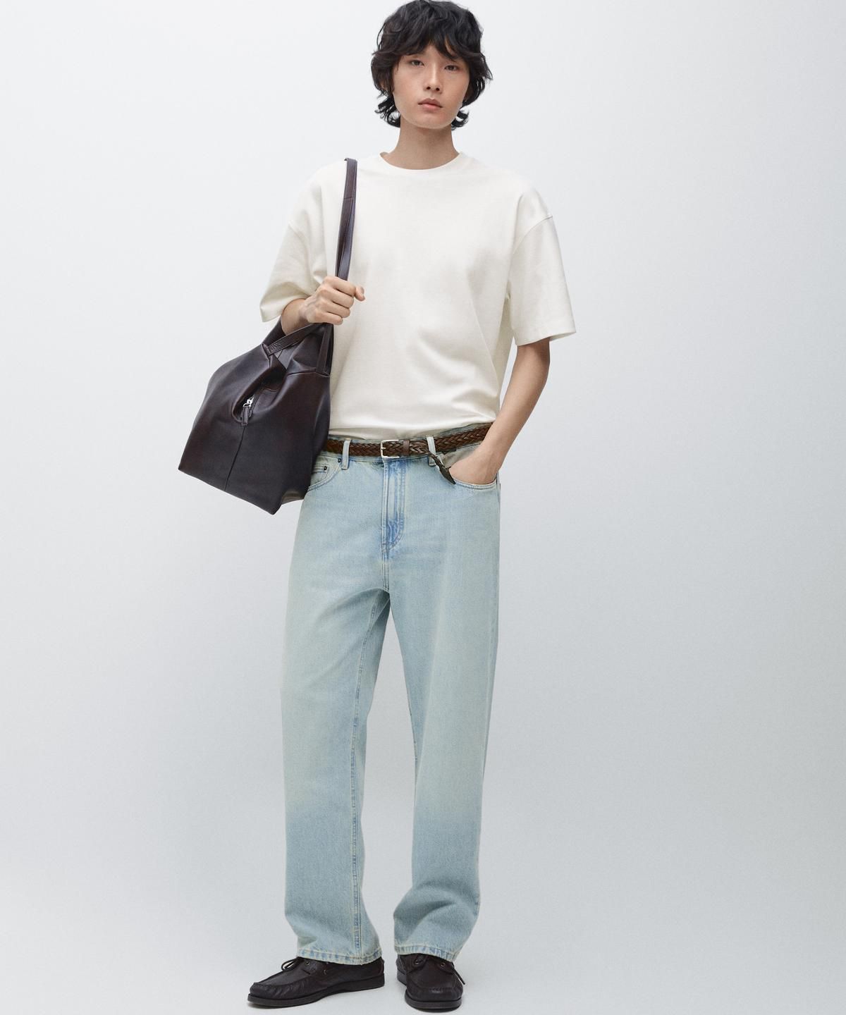 마시모두띠(MASSIMO DUTTI) 와이드 핏 진