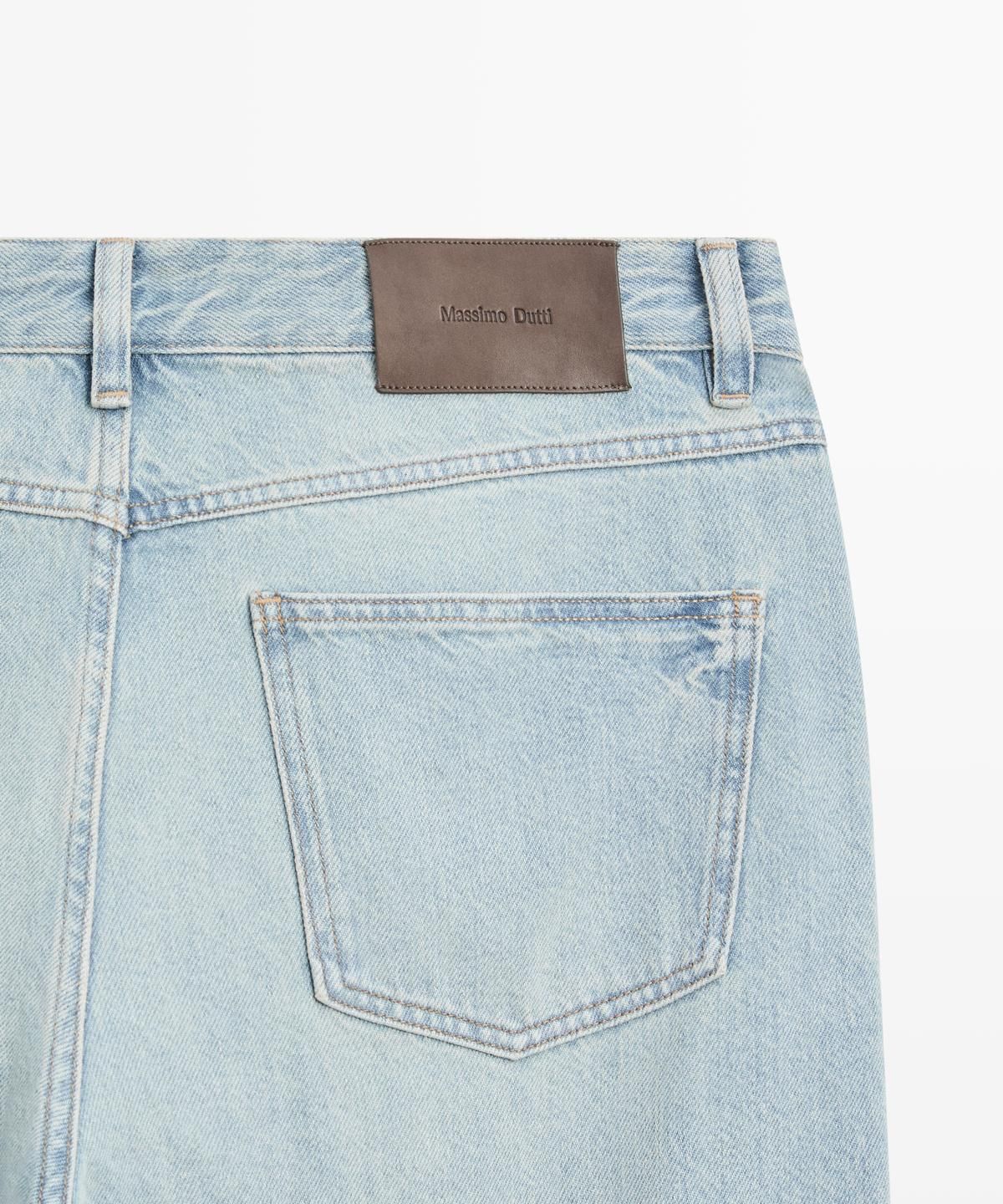 마시모두띠(MASSIMO DUTTI) 와이드 핏 진