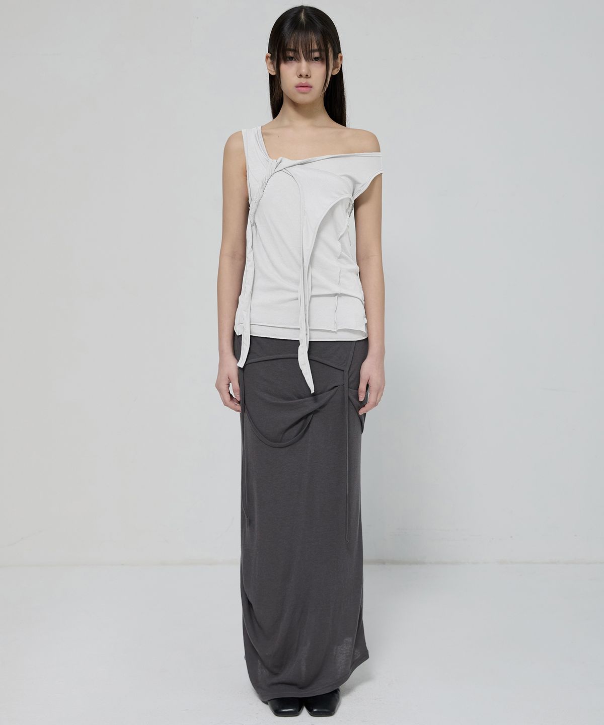 플레어업(FLAREUP) 3-Layered Braided Sleeveless (FL-128_White)