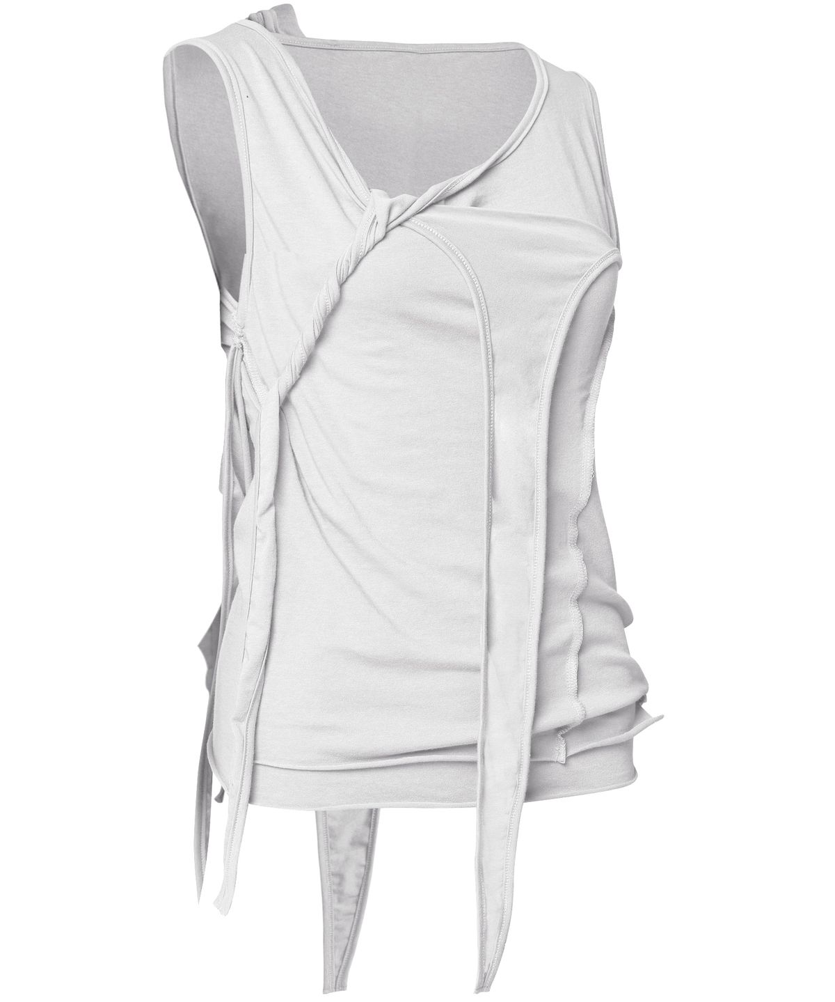 플레어업(FLAREUP) 3-Layered Braided Sleeveless (FL-128_White)