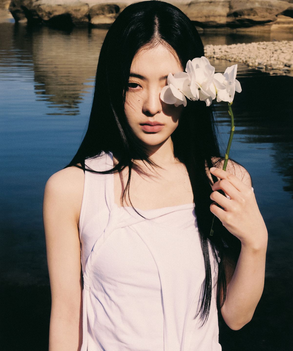 플레어업(FLAREUP) 3-Layered Braided Sleeveless (FL-128_White)