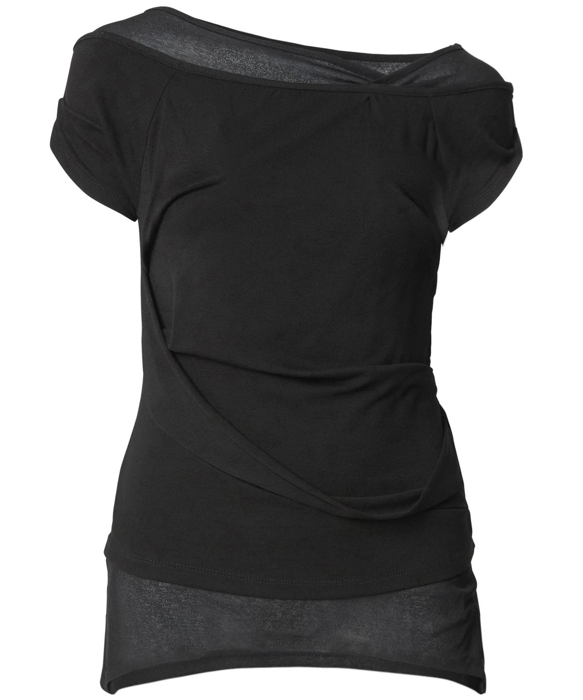 플레어업(FLAREUP) 2-Layered Top (FL-141_Black)
