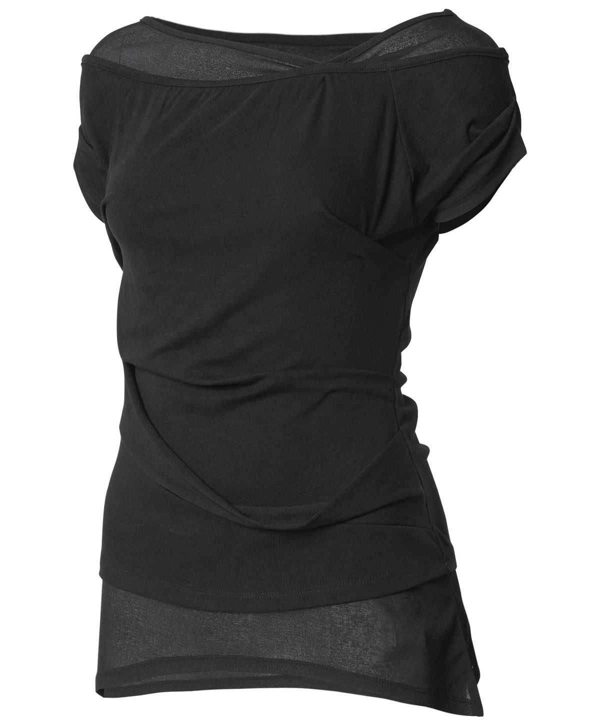 플레어업(FLAREUP) 2-Layered Top (FL-141_Black)