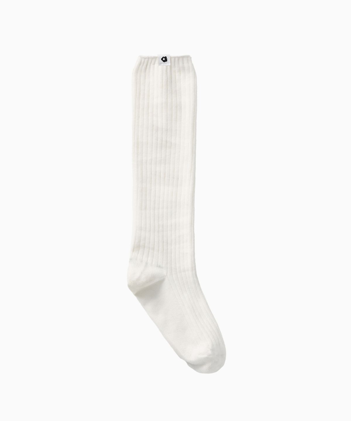 오헤시오(OHESHIO) BASIC RIBBED SOCKS, WHITE