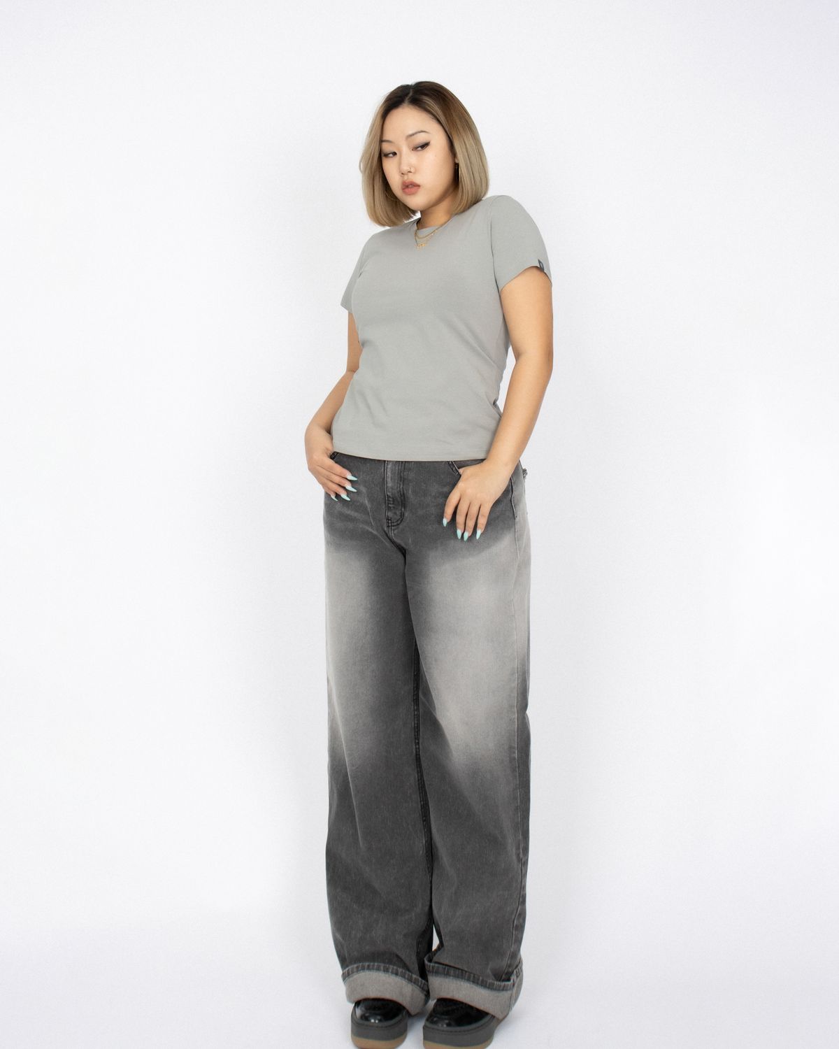 쿨시스(COOLSIS) CS C-BASIC LONG TOP-015 (KHAKI)