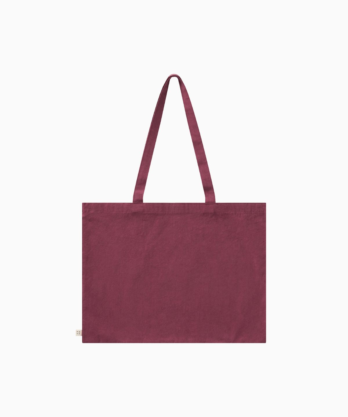 오헤시오(OHESHIO) ESSENTIAL VINTAGE LOGO ECO BAG, WINE