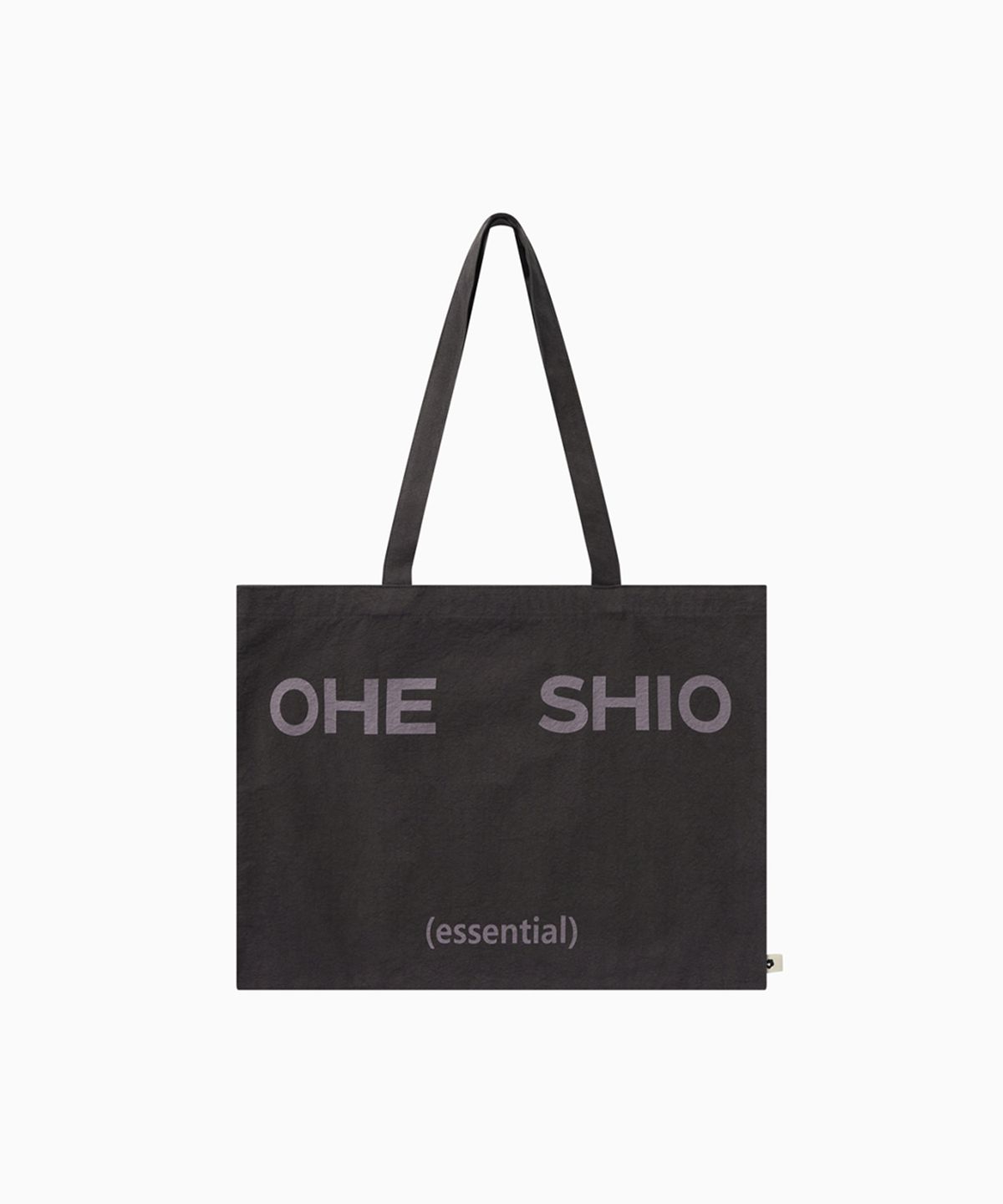 오헤시오(OHESHIO) ESSENTIAL VINTAGE LOGO ECO BAG, PURPLE