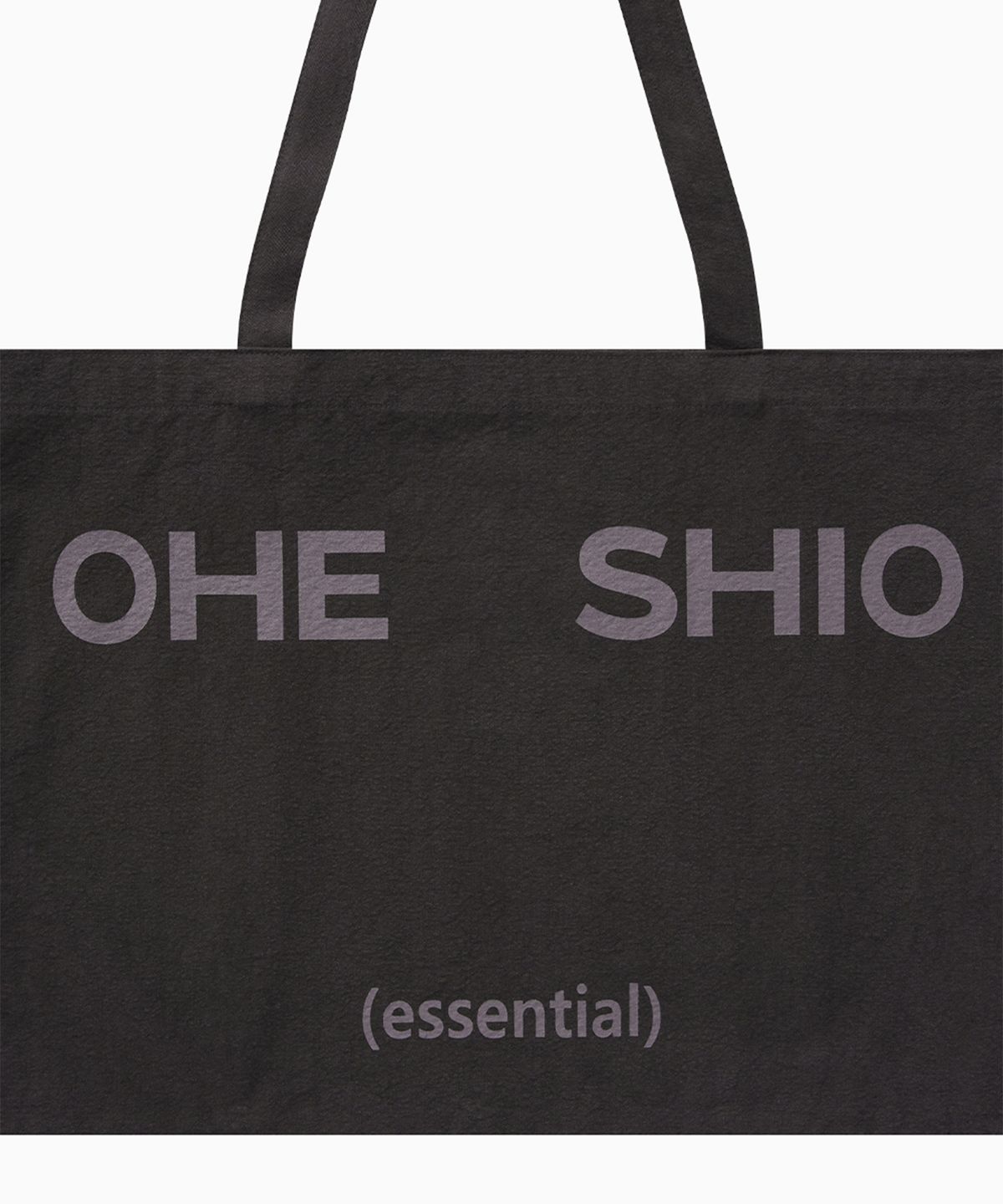 오헤시오(OHESHIO) ESSENTIAL VINTAGE LOGO ECO BAG, PURPLE