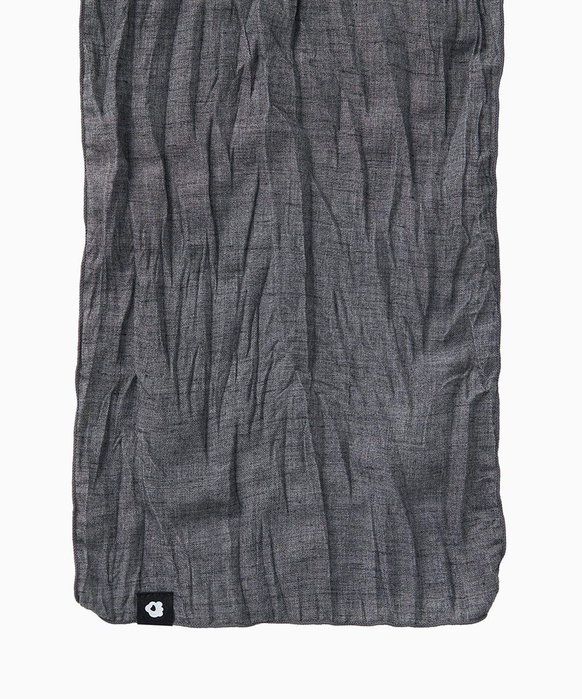 오헤시오(OHESHIO) SOFT WRINKLE SCARF, GRAY