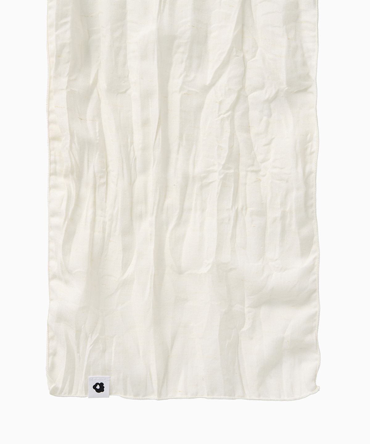 오헤시오(OHESHIO) SOFT WRINKLE SCARF, IVORY
