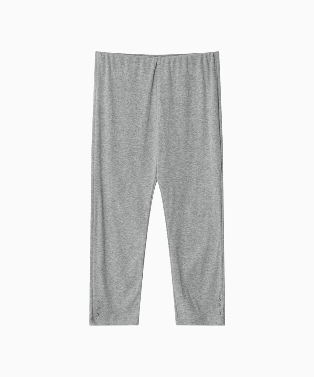 오헤시오(OHESHIO) SLIM BUTTON POINT LEGGINGS, MELANGE