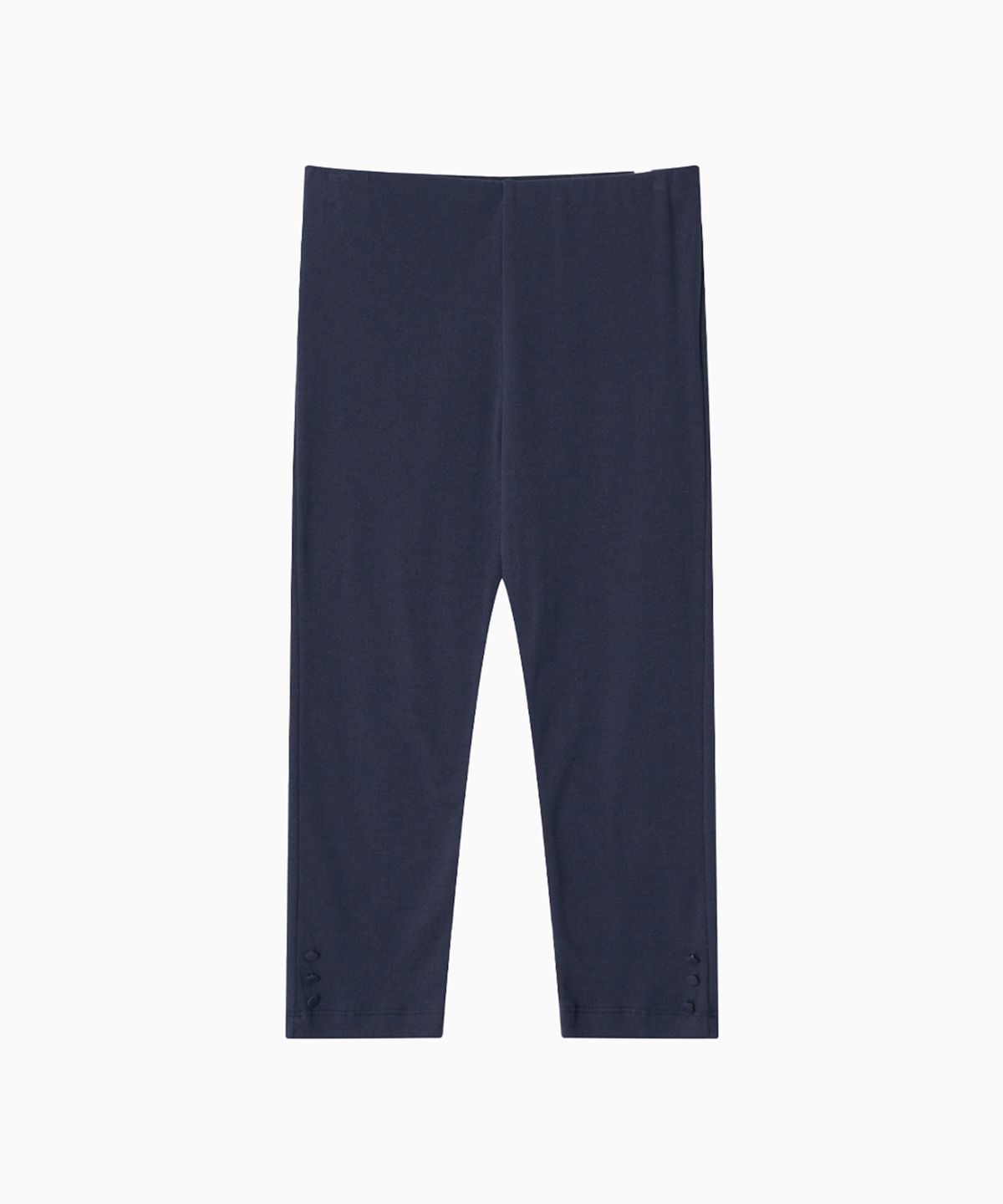 오헤시오(OHESHIO) SLIM BUTTON POINT LEGGINGS, NAVY