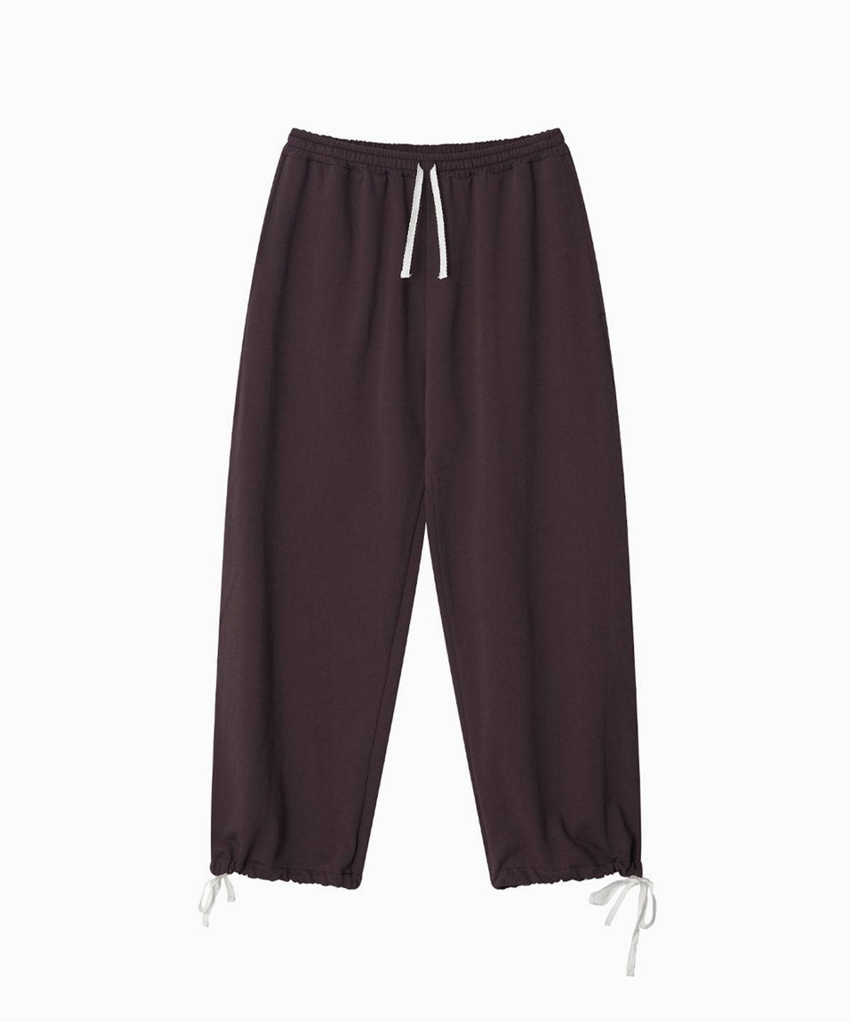 오헤시오(OHESHIO) TWO-WAY STRAIGHT PANTS, BURGUNDY