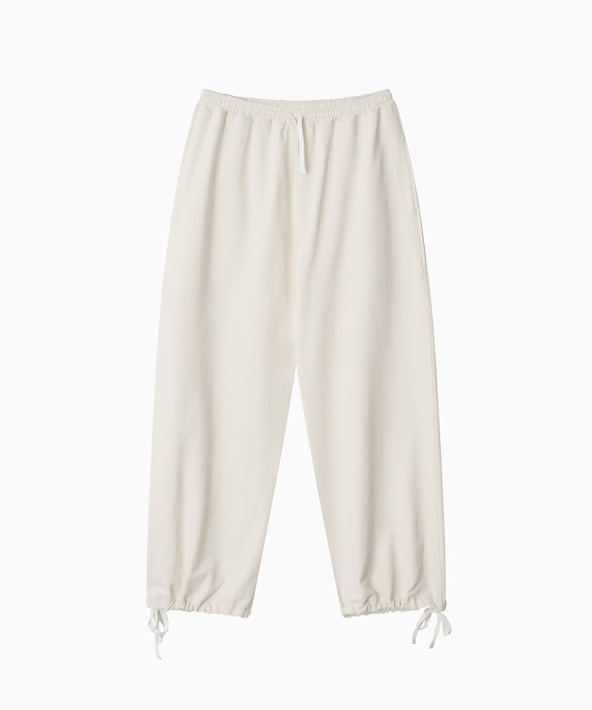 오헤시오(OHESHIO) TWO-WAY STRAIGHT PANTS, CREAM
