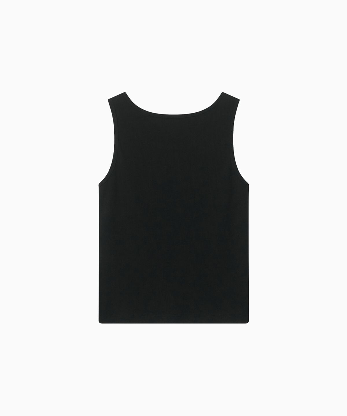 오헤시오(OHESHIO) BASIC U-NECK SLEEVELESS, BLACK