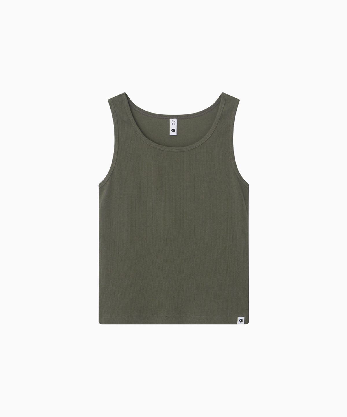 오헤시오(OHESHIO) BASIC U-NECK SLEEVELESS, KHAKI