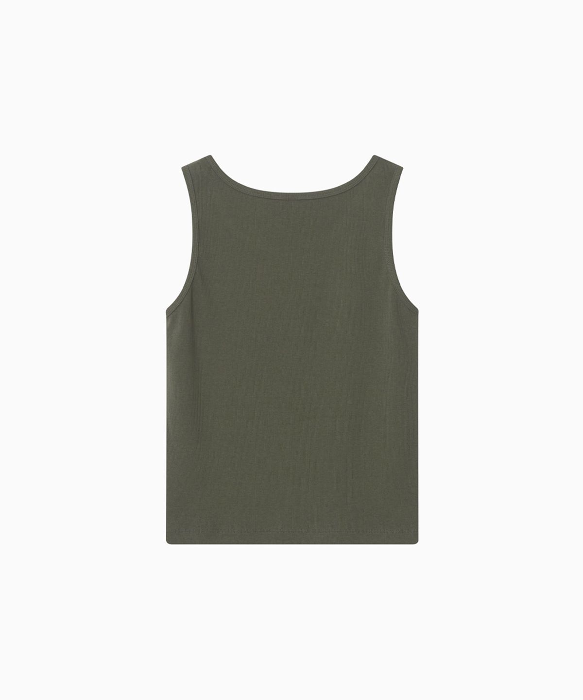오헤시오(OHESHIO) BASIC U-NECK SLEEVELESS, KHAKI