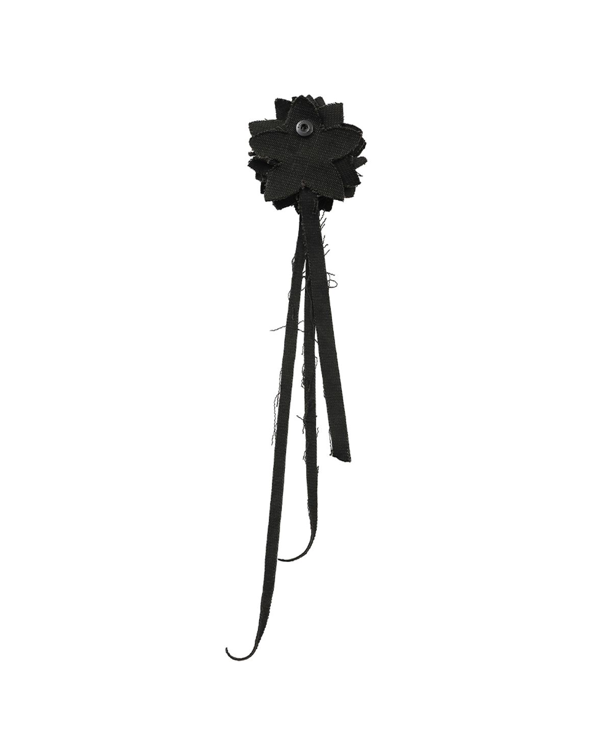 앤어애쉬(ANDAASH) Cotton flower corsage CHARCOAL