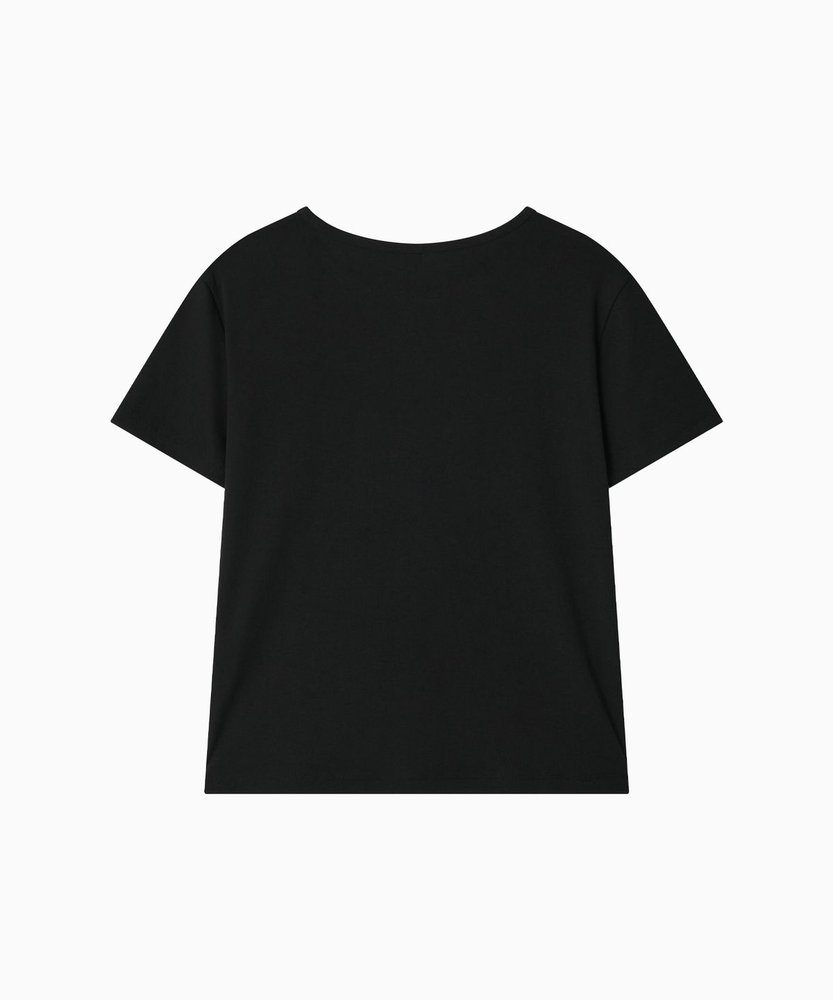 오헤시오(OHESHIO) BASIC STANDARD T-SHIRT, BLACK