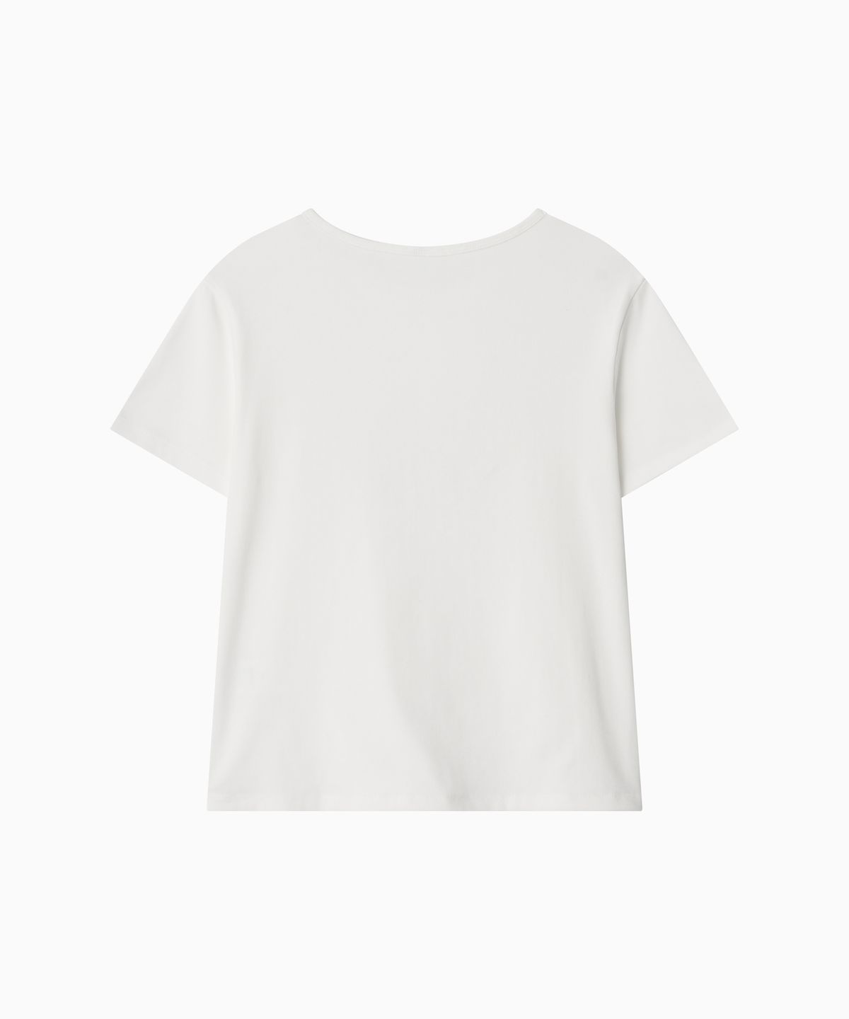 오헤시오(OHESHIO) BASIC STANDARD T-SHIRT, WHITE