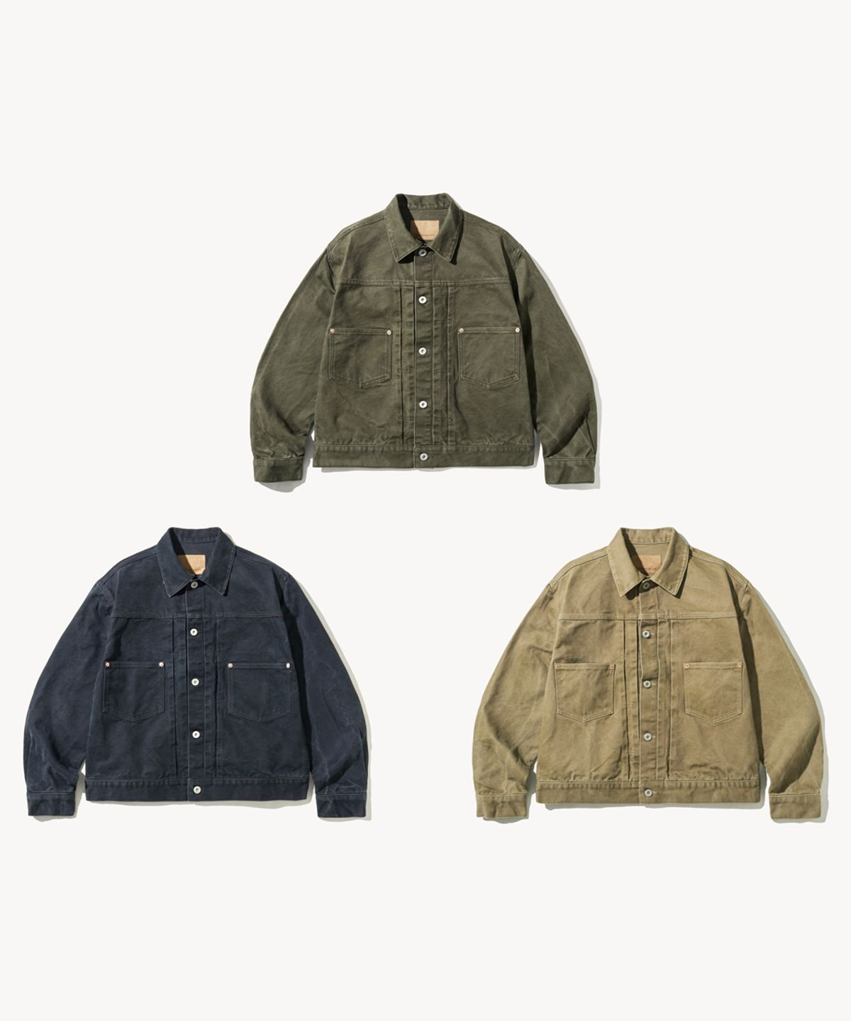 덴메이드(DENMADE) DEN324 Revision Type 2 Jacket (Olive)