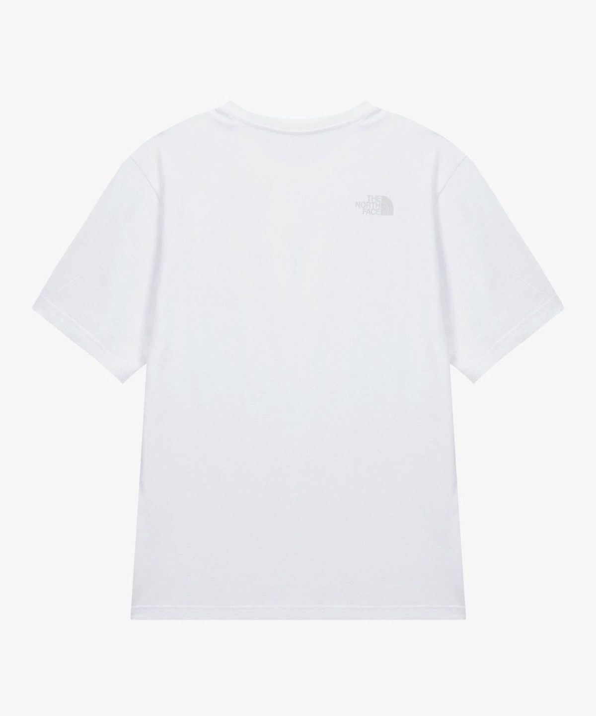 노스페이스(THE NORTH FACE) NT7US03B 남성 코튼 베이직 반팔 티 WHITE