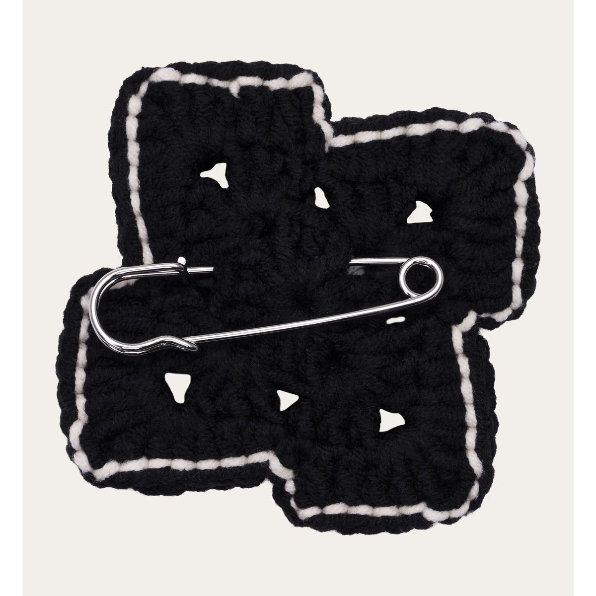노쿨러스(NOSCOULEURS) UL BROOCH 01 BLACK