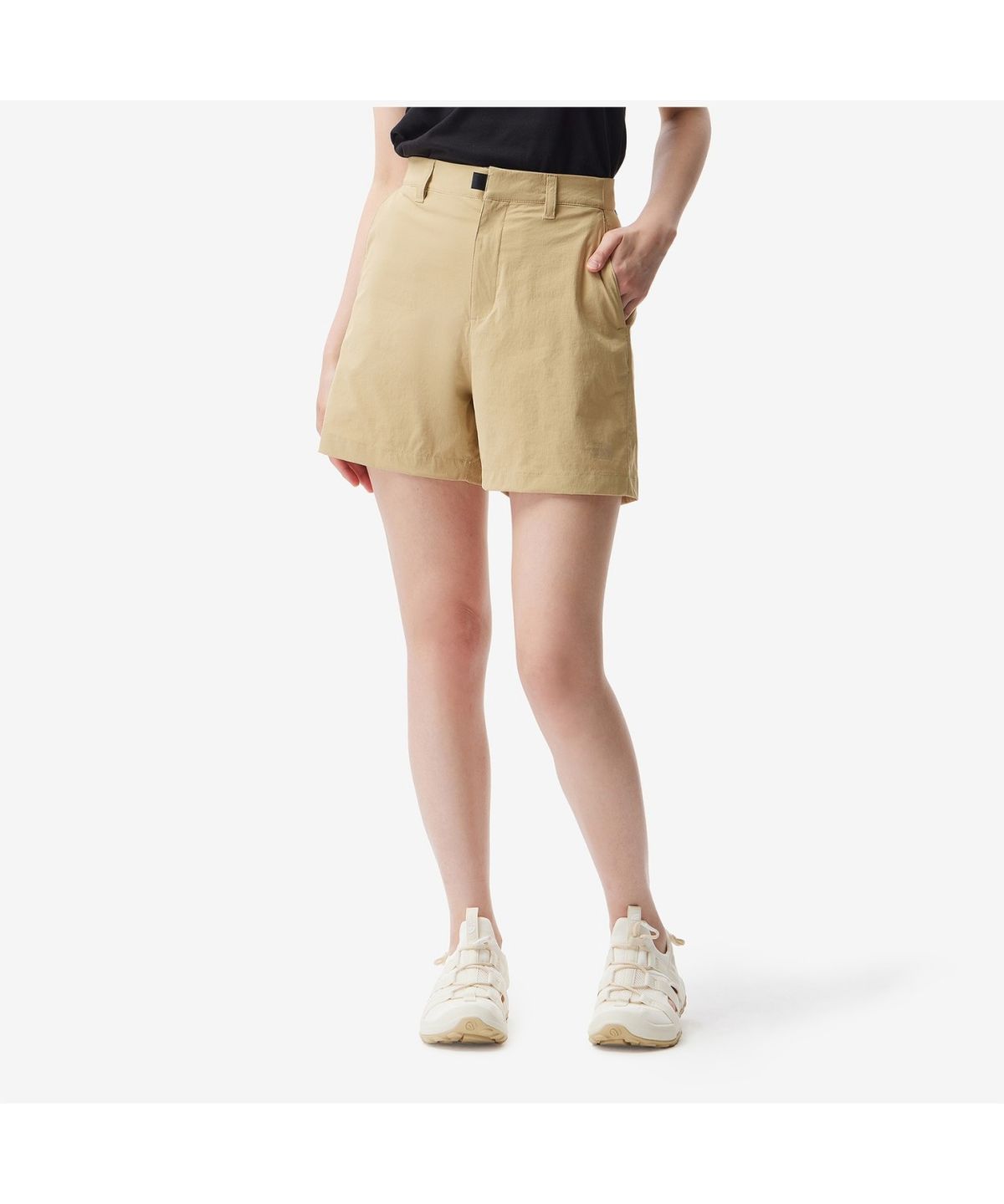 노스페이스(THE NORTH FACE) NS6NS49B 여성 베이신 쇼츠 5인치 BEIGE