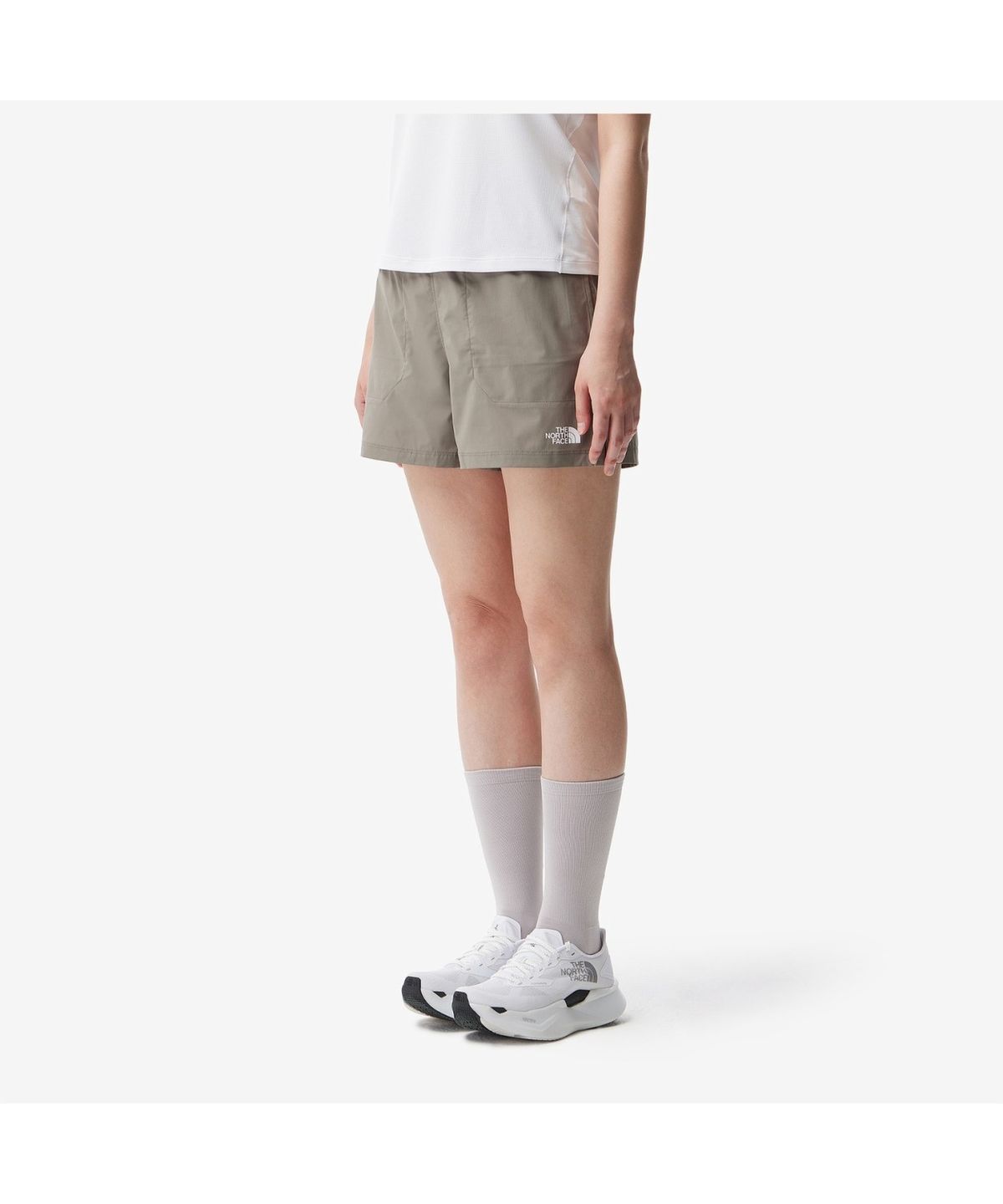 노스페이스(THE NORTH FACE) NS6NS34C 여성 데이트레인 쇼츠 BEIGE BROWN