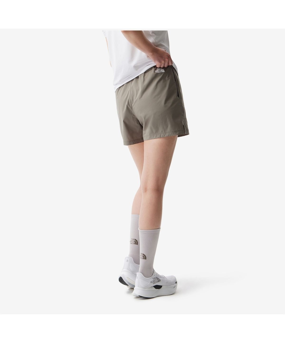 노스페이스(THE NORTH FACE) NS6NS34C 여성 데이트레인 쇼츠 BEIGE BROWN
