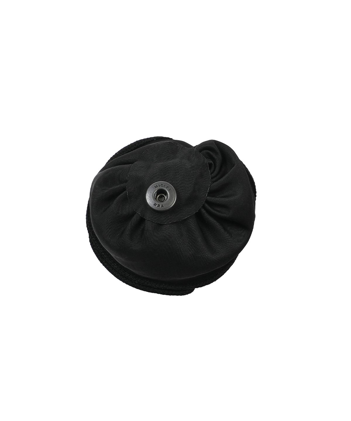 앤어애쉬(ANDAASH) Nylon flower corsage BLACK