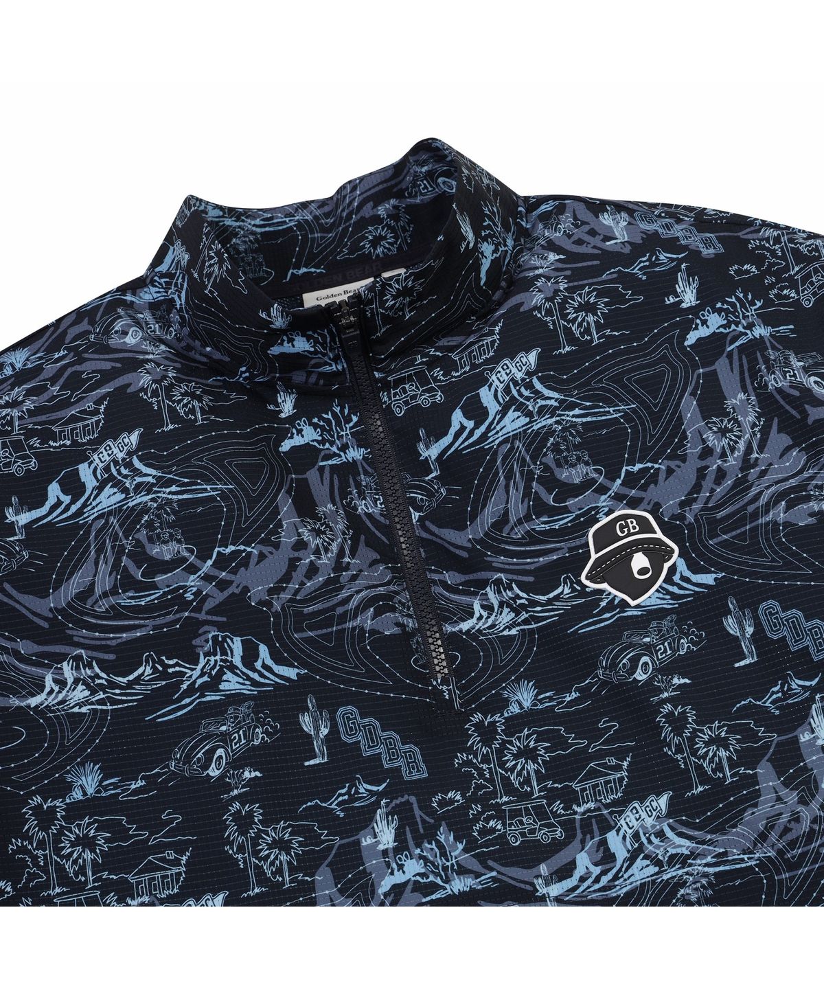 골든베어(GOLDEN BEAR) (M) Airdot Short Sleeve Jumper   G4UAM26311NYX
