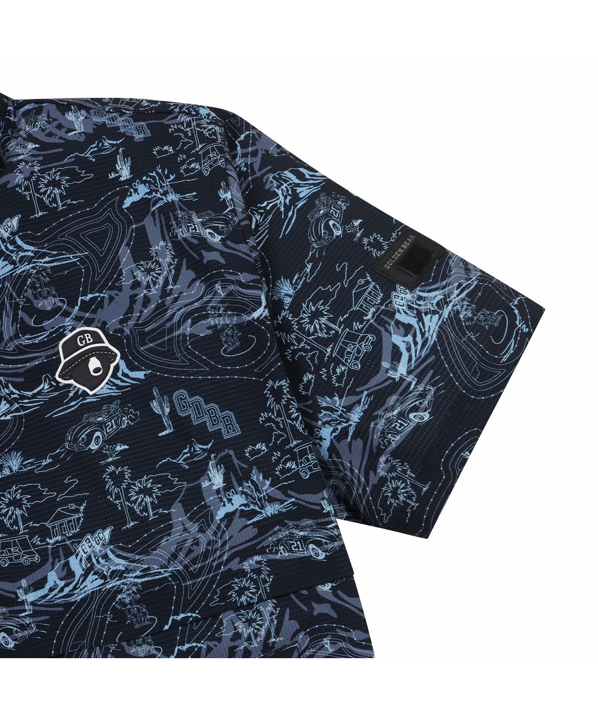 골든베어(GOLDEN BEAR) (M) Airdot Short Sleeve Jumper   G4UAM26311NYX