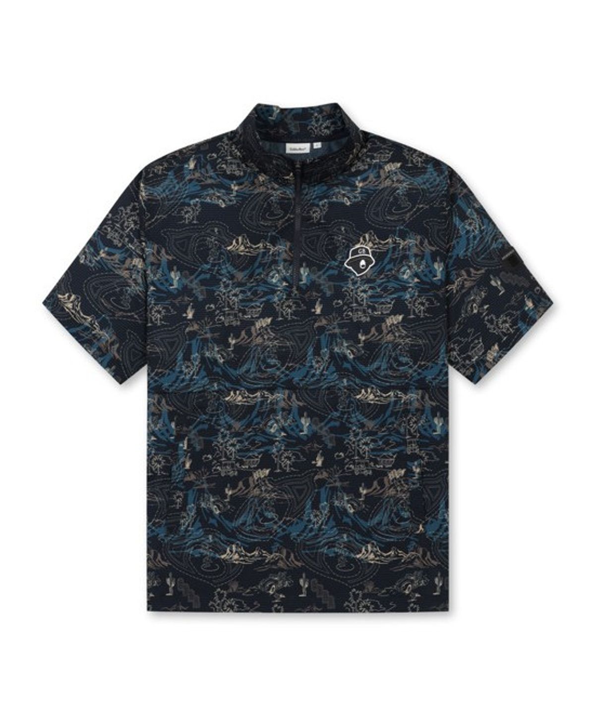 골든베어(GOLDEN BEAR) (M) Airdot Short Sleeve Jumper   G4UAM26311TQX