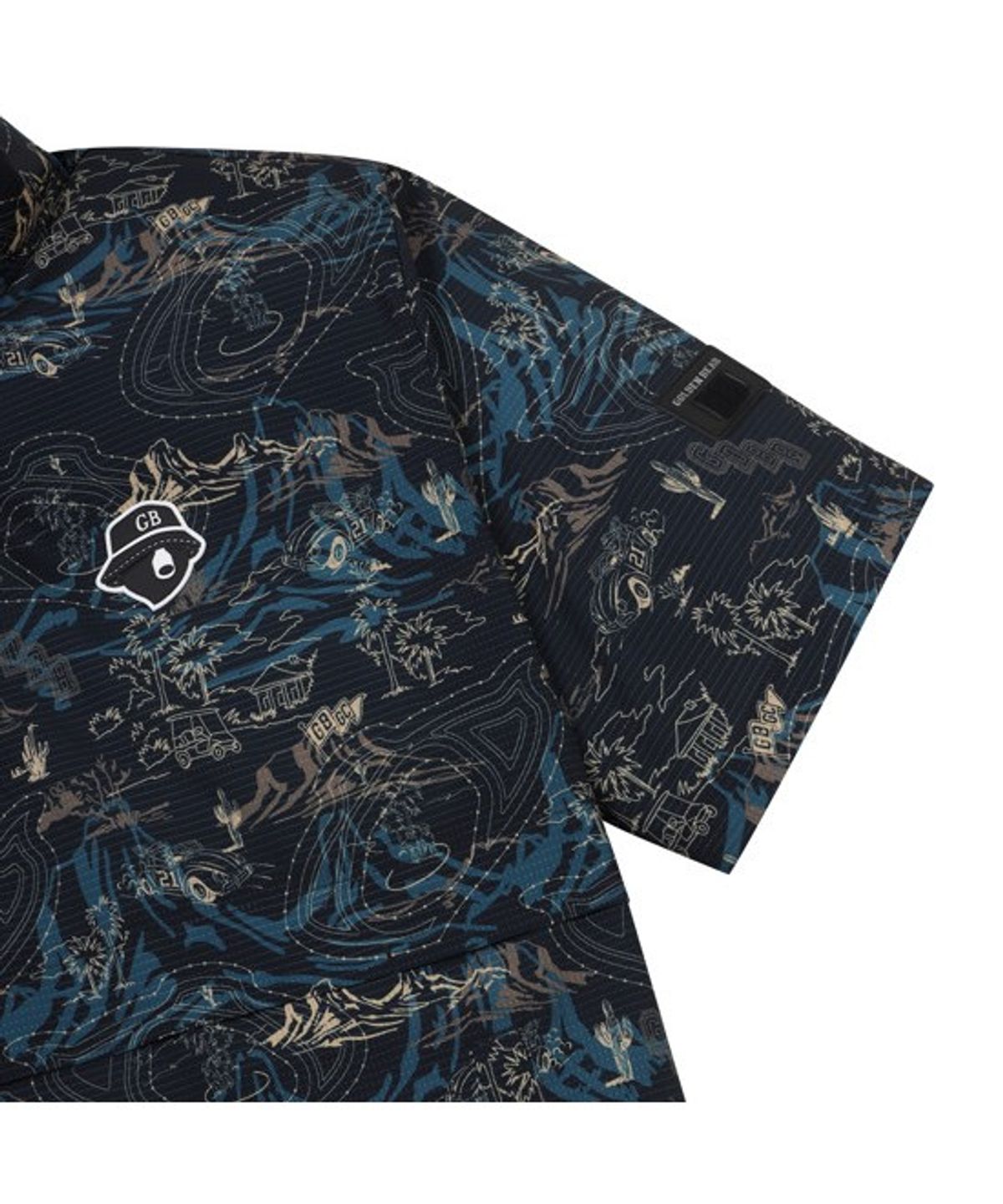 골든베어(GOLDEN BEAR) (M) Airdot Short Sleeve Jumper   G4UAM26311TQX